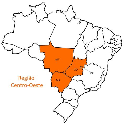 região centro oeste do brasil